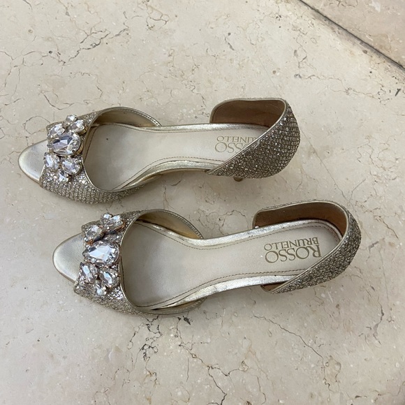 Rosso Brunello kitten heels - Picture 2 of 8